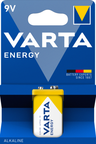 Varta Bloc 9V — Pack 5 piles alcalines