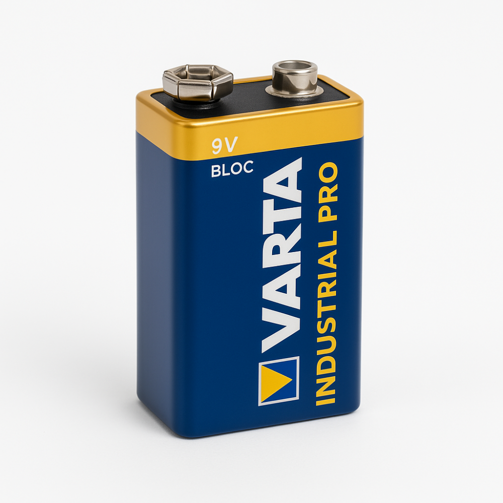Varta Industrial 9 V Alkaline Battery